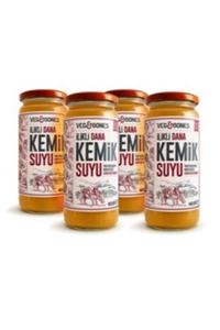 Veg&Bones Ilikli Kemik Suyu 480 ml - 4'lü