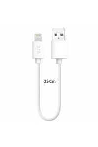 HİQONİC Iphone Uyumlu Lightning Usb Powerbank Hızlı Şarj Ve Data Kablosu 2.1a 25cm Şarz