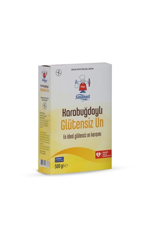 Sinangil Glutensiz Karabuğday Un 500 gr 6 Adet