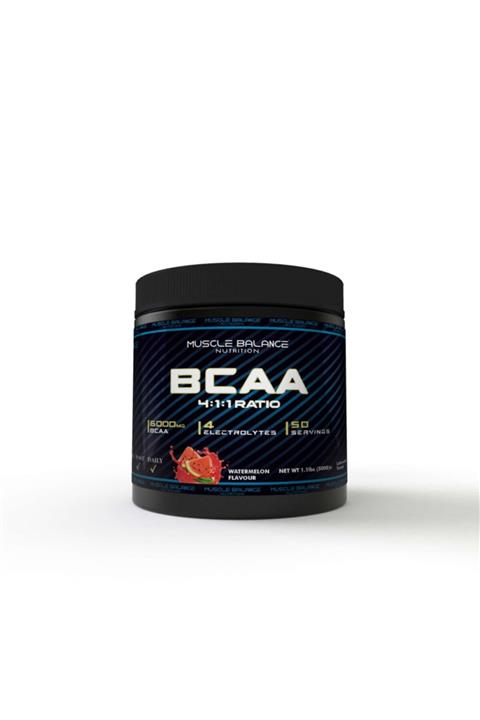 muscle balance nutrition Bcaa 4:1:1 500gr 50 Servis Karpuz Aromalı