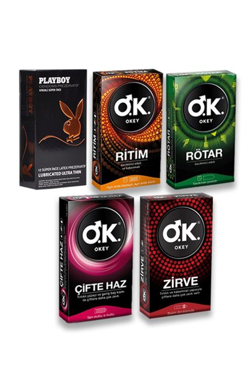 Okey Ajans264 12'li Playboy Ve 10'lu Ritim Ile 10'lu Rötar +10lu Çifte Haz +10'lu Zirve Ajans26489012