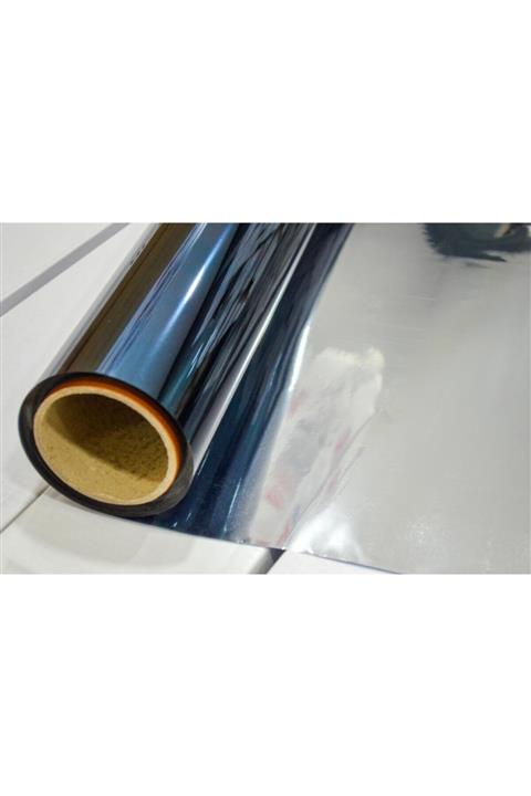 AUTOFOLYO Aynalı Lacivert Cam Filmi 75 Cm-4 Metre