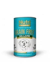 Nutri Canin Grain Free - Kuzu Etli Konserve Yavru Köpek Maması 400 gr