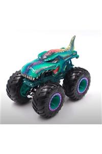 HOT WHEELS Monster Trucks 1 / 64 Model Araba Mega Wrex Köpek Balığı