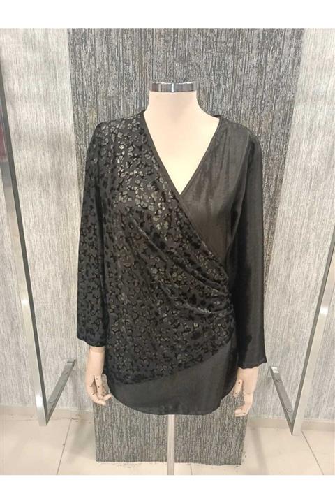 Lema Büyük Beden Abiye Bluz