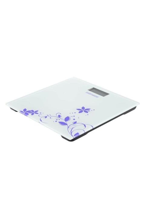 GOLDMASTER Banyo Tartısı In-6107 Lotus Dijital Baskül Beyaz