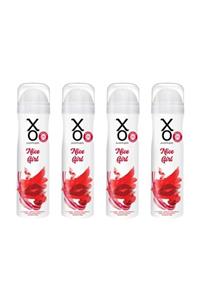 Xo Nice Girl Women Deodorant 150 ml X 4 Adet