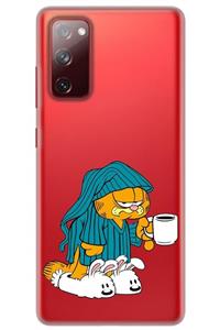 Samsung Galaxy S20 Fe Kılıf Hd Baskılı Kılıf - Uykucu Garfield