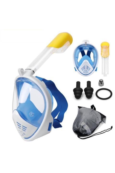 instatech Tam Yüz Dalış Maskesi Maskesi Full Face Mask Snorkel