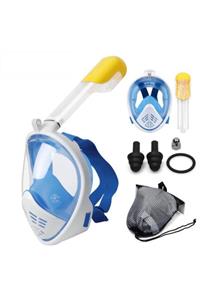 instatech Tam Yüz Dalış Maskesi Maskesi Full Face Mask Snorkel