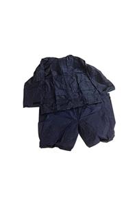 SQUARE Unisex Lacivert Takım Yağmurluk
