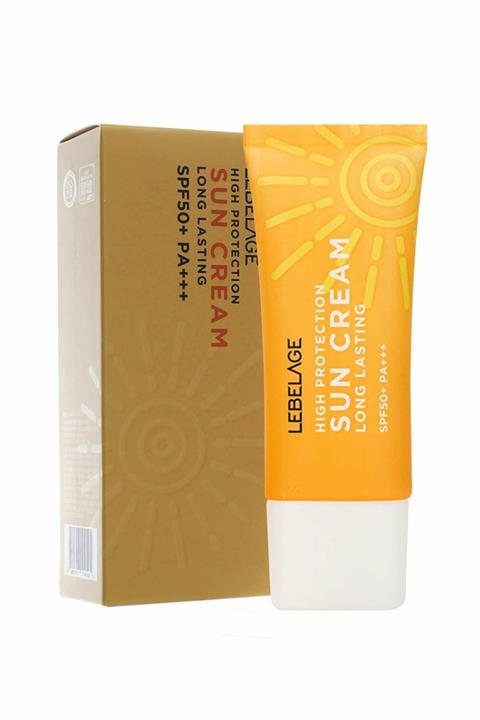 LEBELAGE Leke Karşıtı, Suya Dayanıklı Uzun Süre Koruyan Güneş Kremi Spf 50 + Pa +++