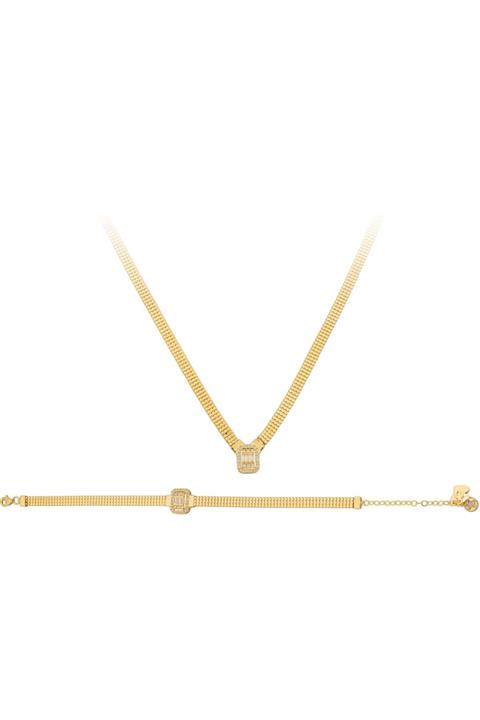 ÇGK KUYUMCULUK Baget Balık Sırtı Set