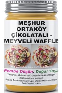 SPANA Meşhur Ortaköy Çikolatalı - Meyveli Waffle Ev Yapımı Katkısız 330gr