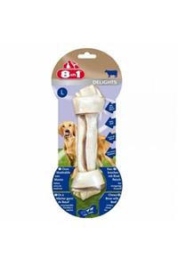 8in1 Delights Bones Biftekli Köpekler Için Ağız Bakım Kemiği Large