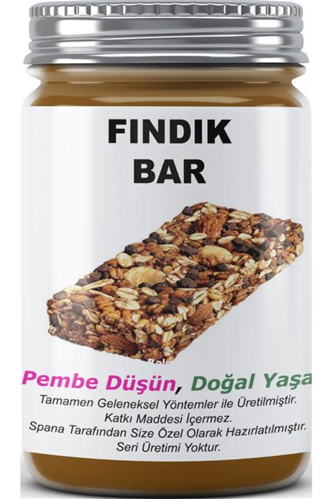 SPANA Fındık Bar Ev Yapımı Katkısız 55gr