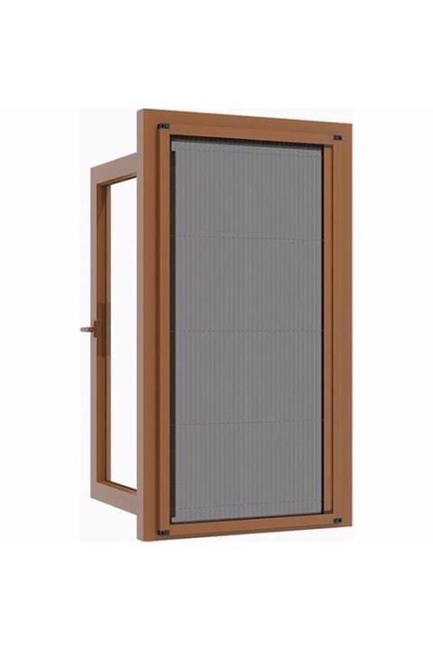 SARPAŞ Süper Stor Sineklik 140-160x00-160 Cm Açık Kahve