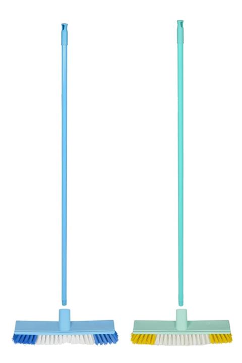 ŞEHRİMOSTARKIRK1 Saplı Sert Halı Yıkama Fırçası 2 Li Set Saplı