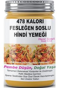 SPANA 478 Kalori Fesleğen Soslu Hindi Yemeği Ev Yapımı Katkısız 330 Gr