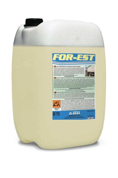 İtalyan ATAS For Est 25 Kg Motor Mekanik Ve Jant Deterjanı Konsantre