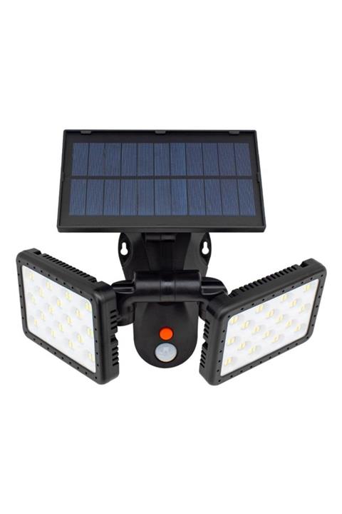 Powermaster W770a Sensörlü Solar Güneş Enerjili 144 Smd 3 Modlu Duvar Lambası