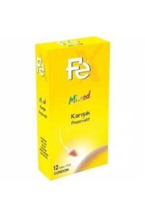 Fe Mixed Karışık Prezervatif 12'li
