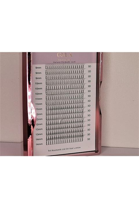 Gala Tnl Hazır Volume Ipek Kirpik D / 3d Mix Kutu
