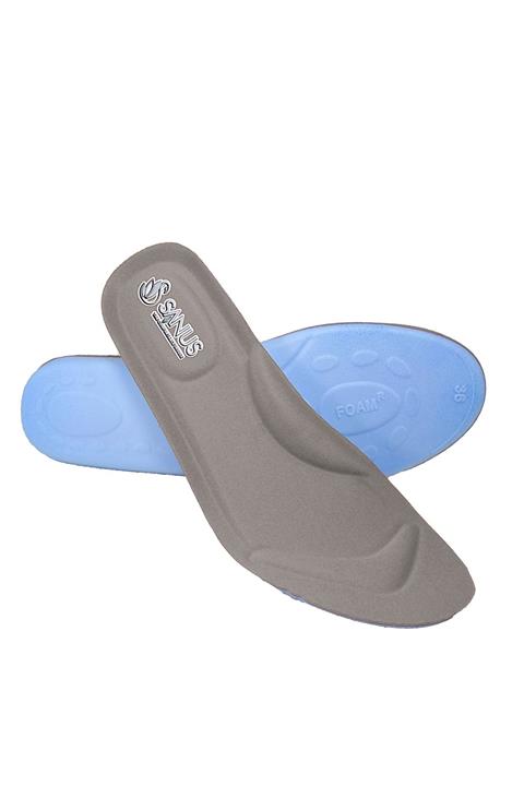 SANUS A100 Visco Memory Foam Anatomik Unisex Gri Tabanlık
