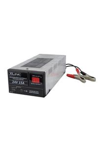 Alpa 24volt 15amper Mikroişlemci Kontrollü Akü Şarj Cihazı