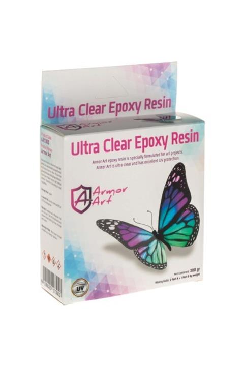 Armor Art Ultra Şeffaf Epoksi Sanat Reçinesi 300 gr. Set