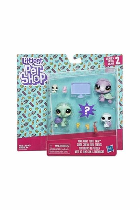 Minişler Pet Shop Minişler Kaplumbağa Miniş Ailesi İle Sinema Gecesi /