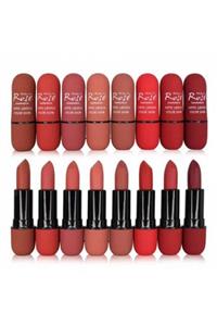 Roesıa Rose Cosmetics Matte Lipstick Color Show 8 Li Ruj Seti