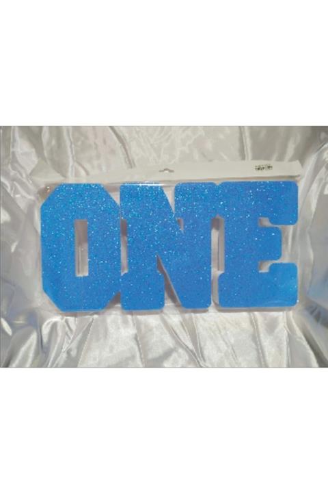 Ekin Süs Mavi One Strafor Yazı