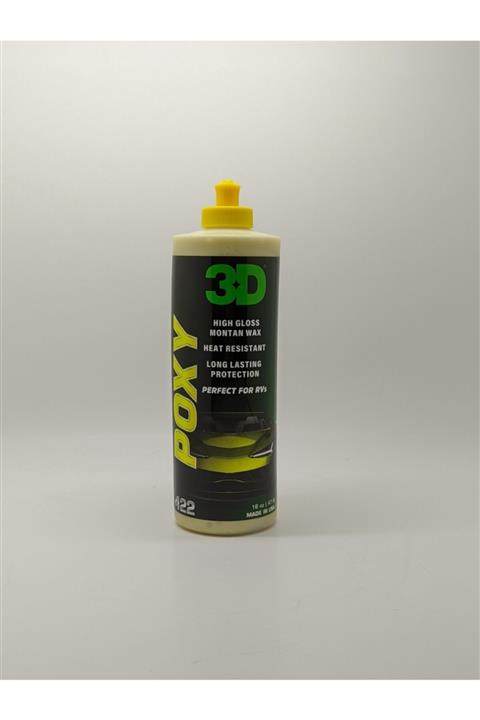 3D Hd Poxy Hybrid Montan Wax Boya Koruma 473 m +cila Pedi