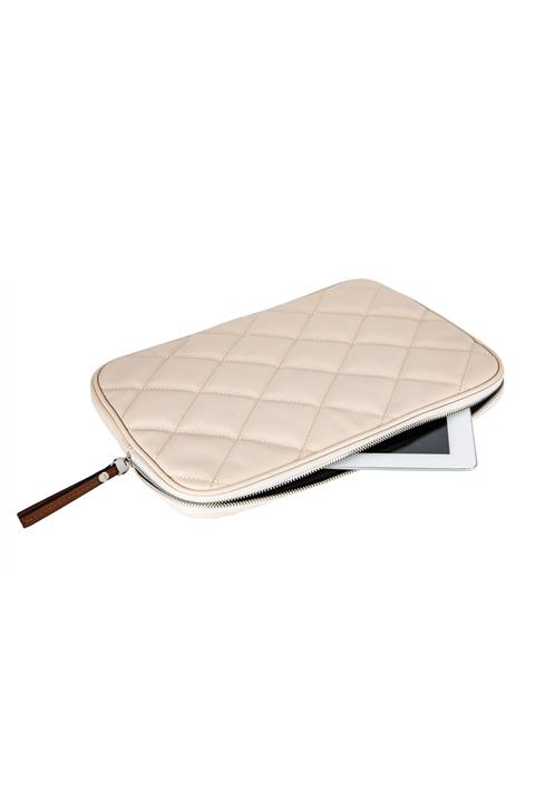 MORCA Macbook Air Pro 13 & 13.3 Inç Laptop Kılıfı Kapitone Bej