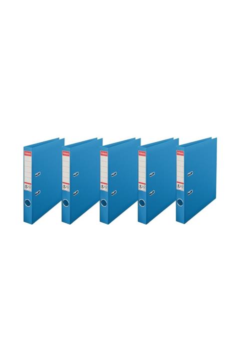 Esselte Dar Plastik Klasör (9945) Mavi 5 Li Paket