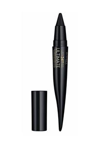 RIMMEL LONDON Suya Dayanıklı Eyeliner - 24 Saat Kalıcı Ultimate Kohl Kajal Black Obsidian 3614225335235