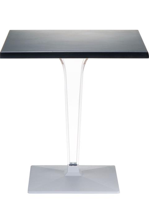 Siesta Siyah Ice Kare Masa 60 cm
