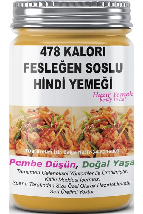 SPANA 478 Kalori Fesleğen Soslu Hindi Yemeği  330gr