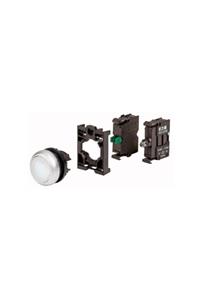 Eaton M22-dl-w-k10 Buton, Yaylı, 24v Ledli, Beyaz-