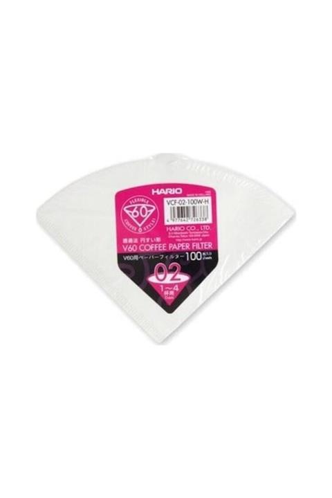 Hario Harıo V60 No.2 Filtre Kahve Demleme Kağıdı Kağıdı 100lü