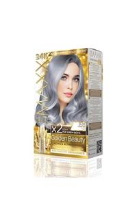 MAXX DELUXE Golden 24k 0.01 Füme Gri Altın Içerikli Saç Boyası