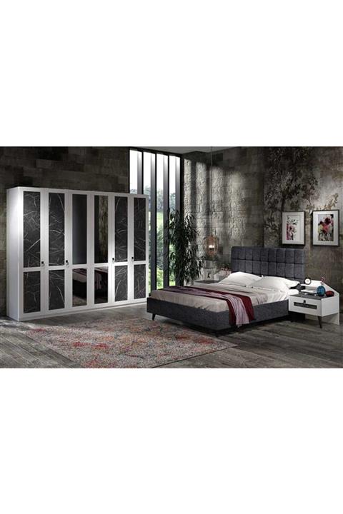 Engince Mobilya Dobrev Yatak Odası Takımı Beyaz