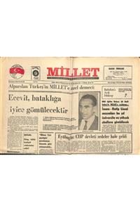 Gökçe Koleksiyon Millet Gazetesi 9 Şubat 1976 - Solcular , Trabzon Eğitim Enstitüsünde Hadise Çıkarıyor