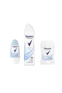 Rexona Cotton Dry Kadın Deodorant+sprey+roll-on+stick 3lü Set