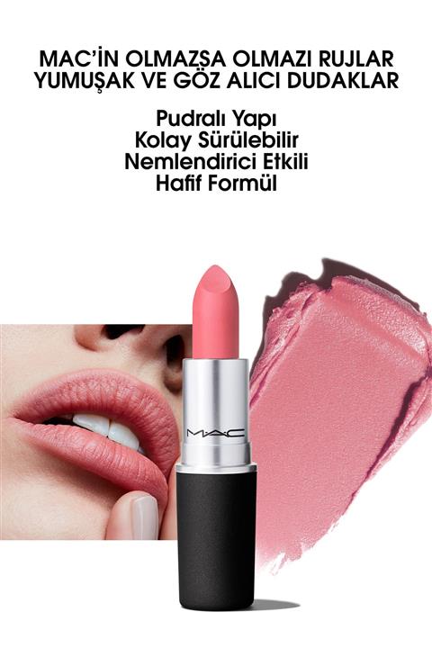 M.A.C Powder Kiss Ruj - Sultriness 773602426881