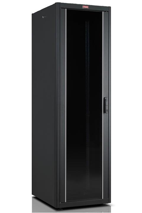cabex 42u 800x1000 19'' Dikili Tip Cam Kapakli Rack Kabinet