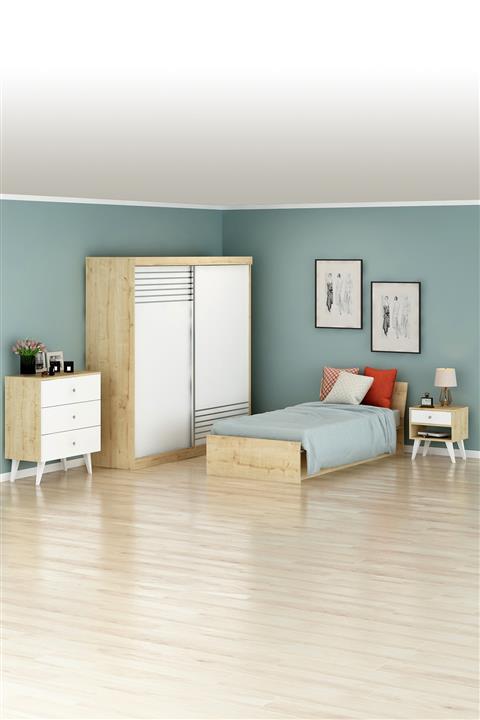 Fly Mobilya Kisa Genç Yatak Odası Takımı