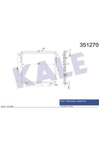 ÖZGÜÇYEDEK Motor Su Radyatoru Ranger 2,2 Tdcı 3,2tdcı 2011 Mazda B2500 2,2 2,5 Tdcı 2011