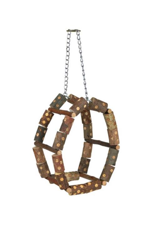 Trixie Paraket Tüneği, Doğal, 11x17x11cm